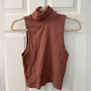 Zara crop turtleneck